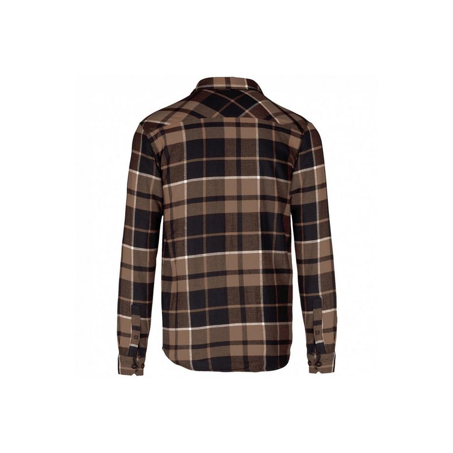 Kariban Herpa Camicia a Quadri Foderata  