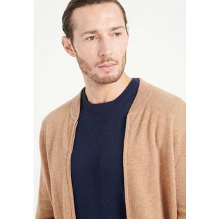 Studio Cashmere8  LUKE 10 Cardigan con collo a bomber - 100% cashmere 