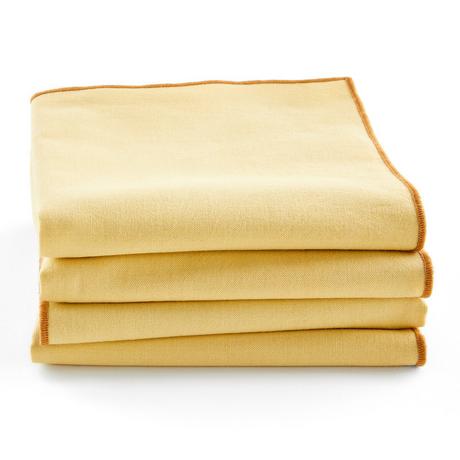 La Redoute Intérieurs Lot de 4 serviettes de table  