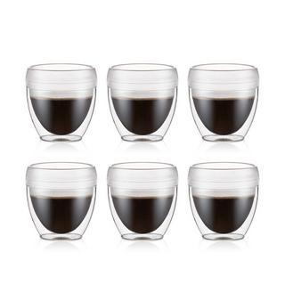 bodum Set di 6 bicchieri di plastica a doppia parete PAVINA OUTDOOR  