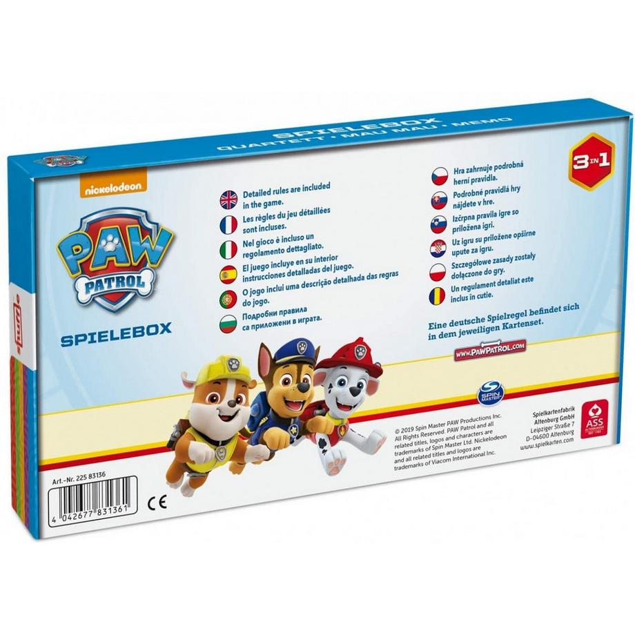 ASS Altenburg  Paw Patrol Spielebox 