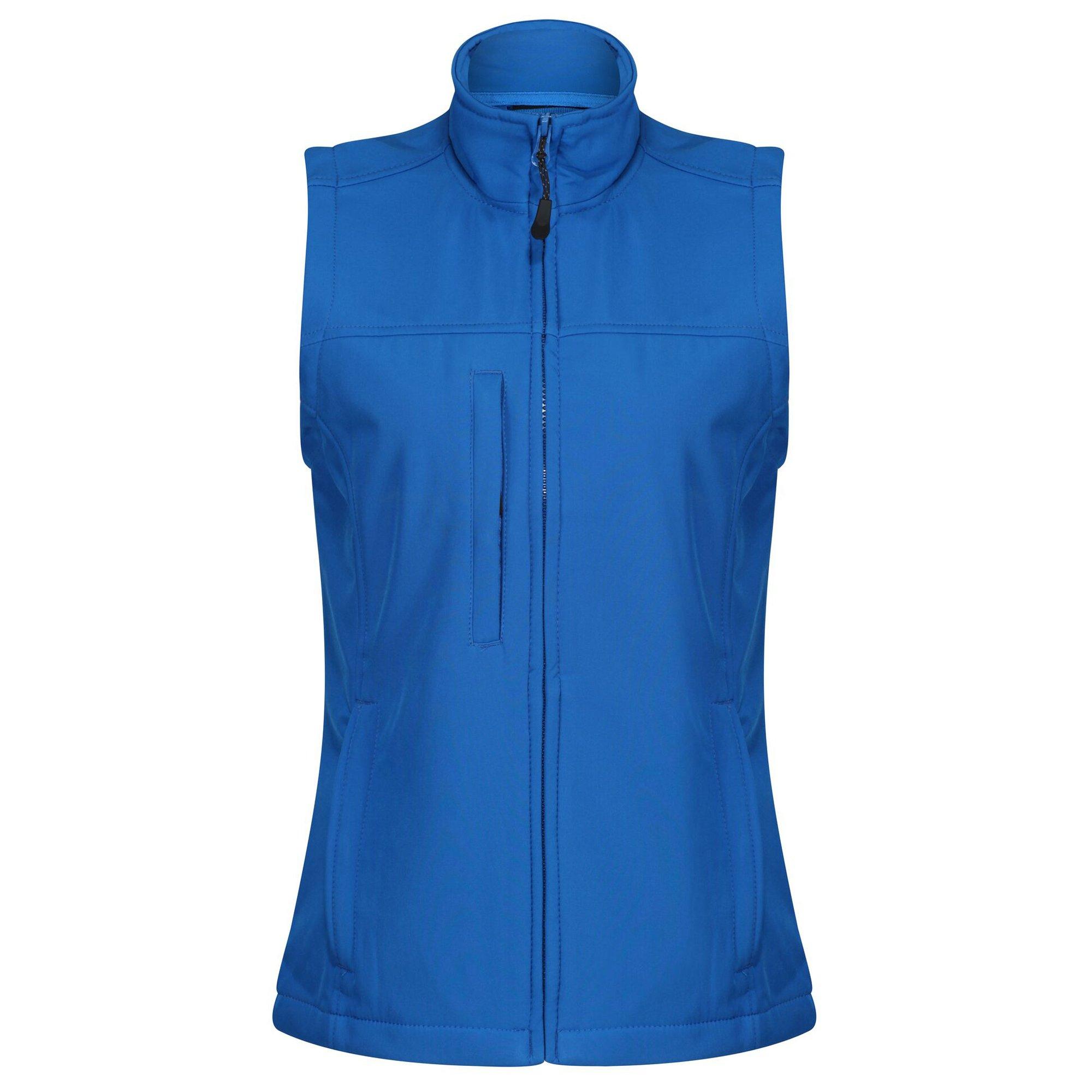 Image of Flux Softshellweste, Wasserabweisend Damen Blau 40