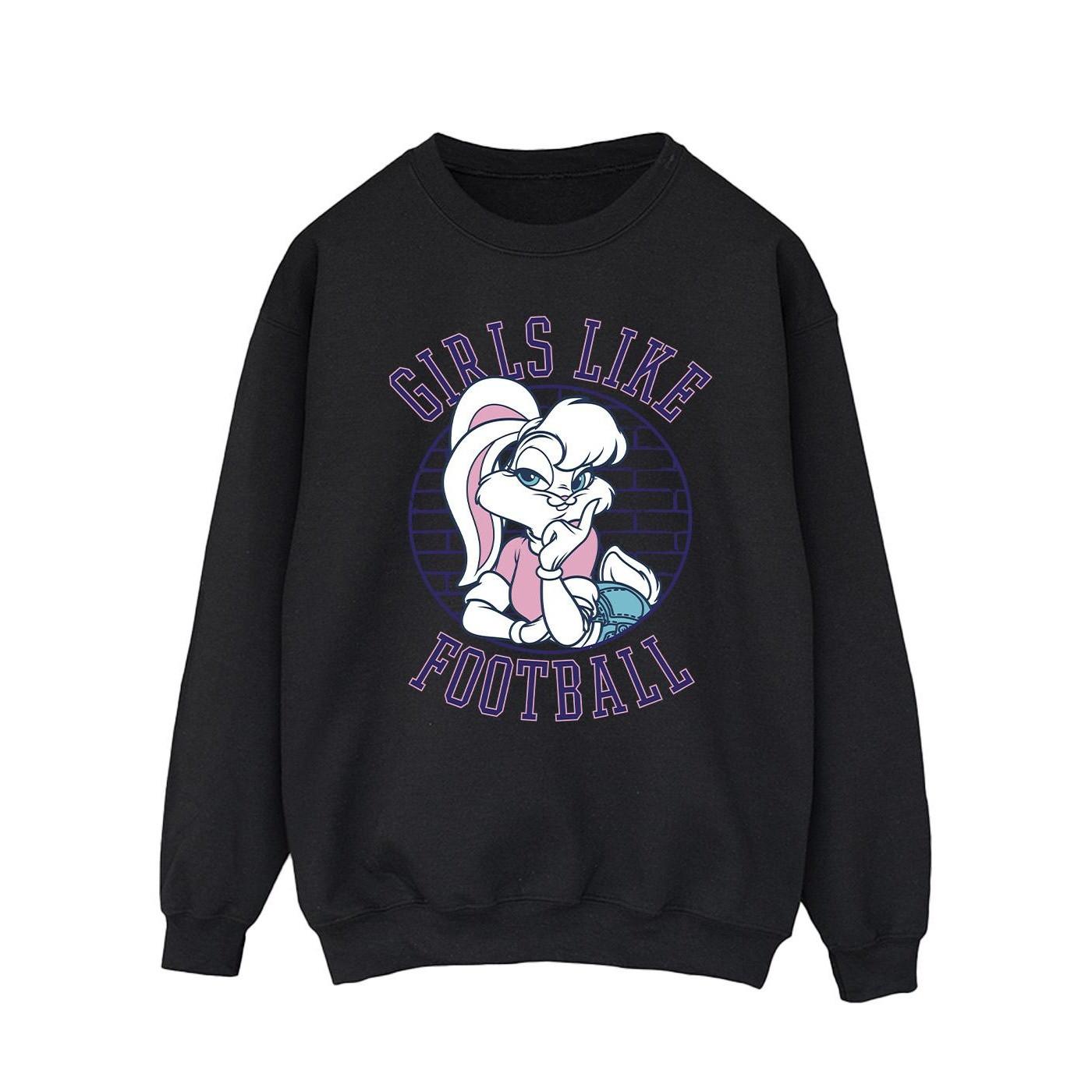 LOONEY TUNES  Girls Like Football Sweatshirt 