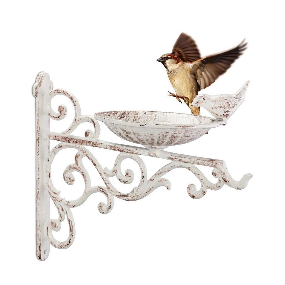 2x Regalträger aus Gusseisen mit Kette