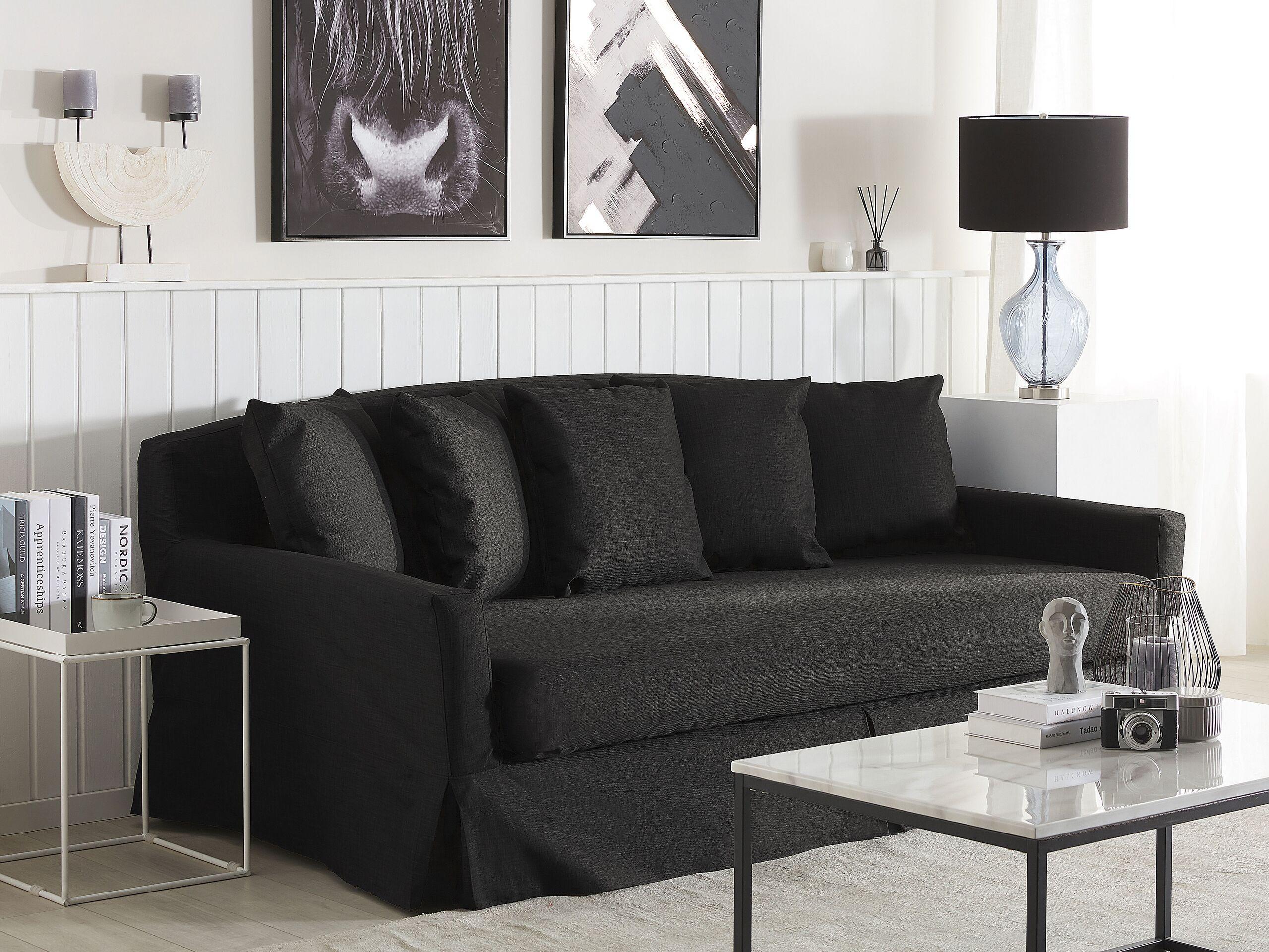 Beliani  Bezug für 3-Sitzer Sofa aus Polyester GILJA 