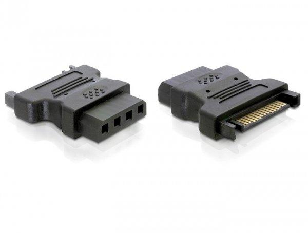 DeLock  DeLOCK Adapter Power - IDE drive > 4 Pin SATA 15 p IDE 4p Noir 