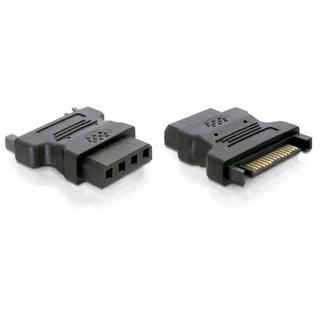 DeLock  DeLOCK Adapter Power - IDE drive > 4 Pin SATA 15 p IDE 4p Nero 