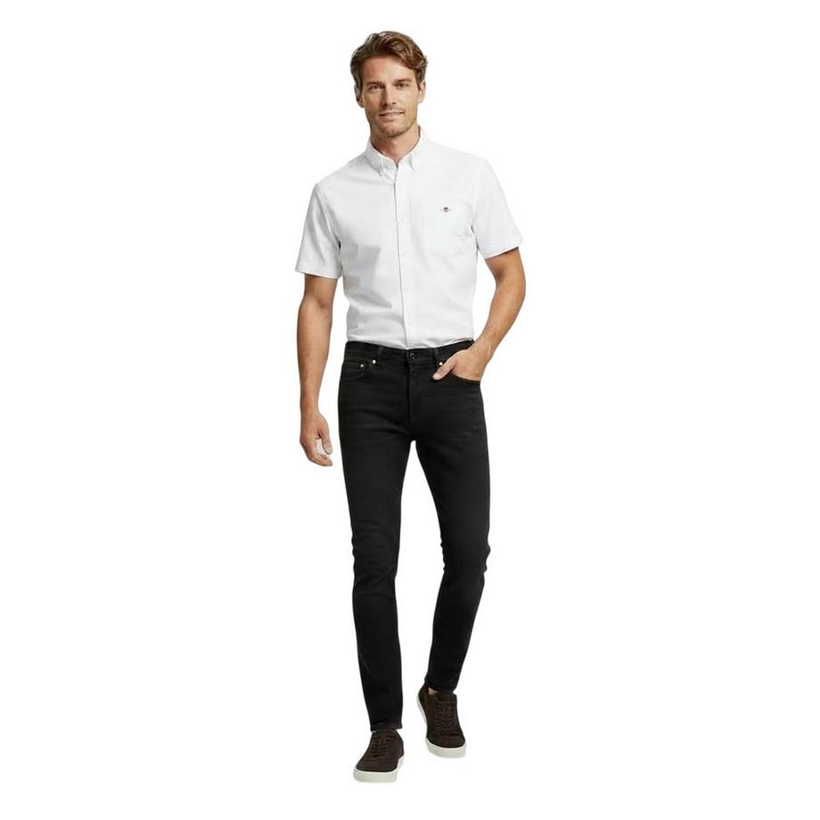 GANT  Chemise Manches Courtes Motiftyle Logo Classic 