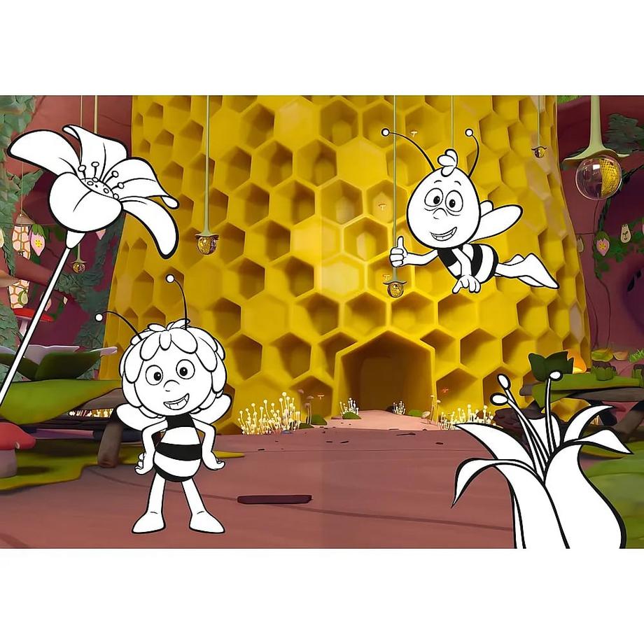   Die Biene Maja: Mein Sticker-Malbuch zum Film 