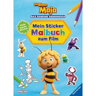 NA  Die Biene Maja: Mein Sticker-Malbuch zum Film 