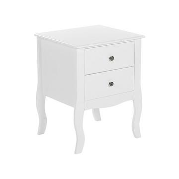 Table de nuit à 2 tiroirs en MDF Cottage LANE