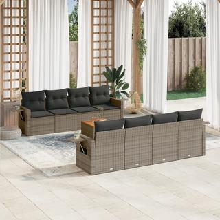 VidaXL Garten sofagarnitur poly-rattan  