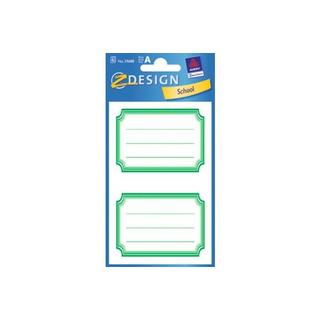 Z-DESIGN Z-DESIGN Sticker School 59688 Namen-Etiketten 6 Stück  