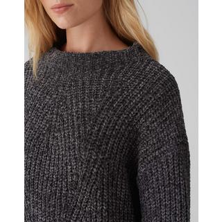 OPUS  Strickpullover Paneta gerader Schnitt 