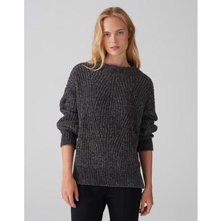 OPUS  Strickpullover Paneta gerader Schnitt 