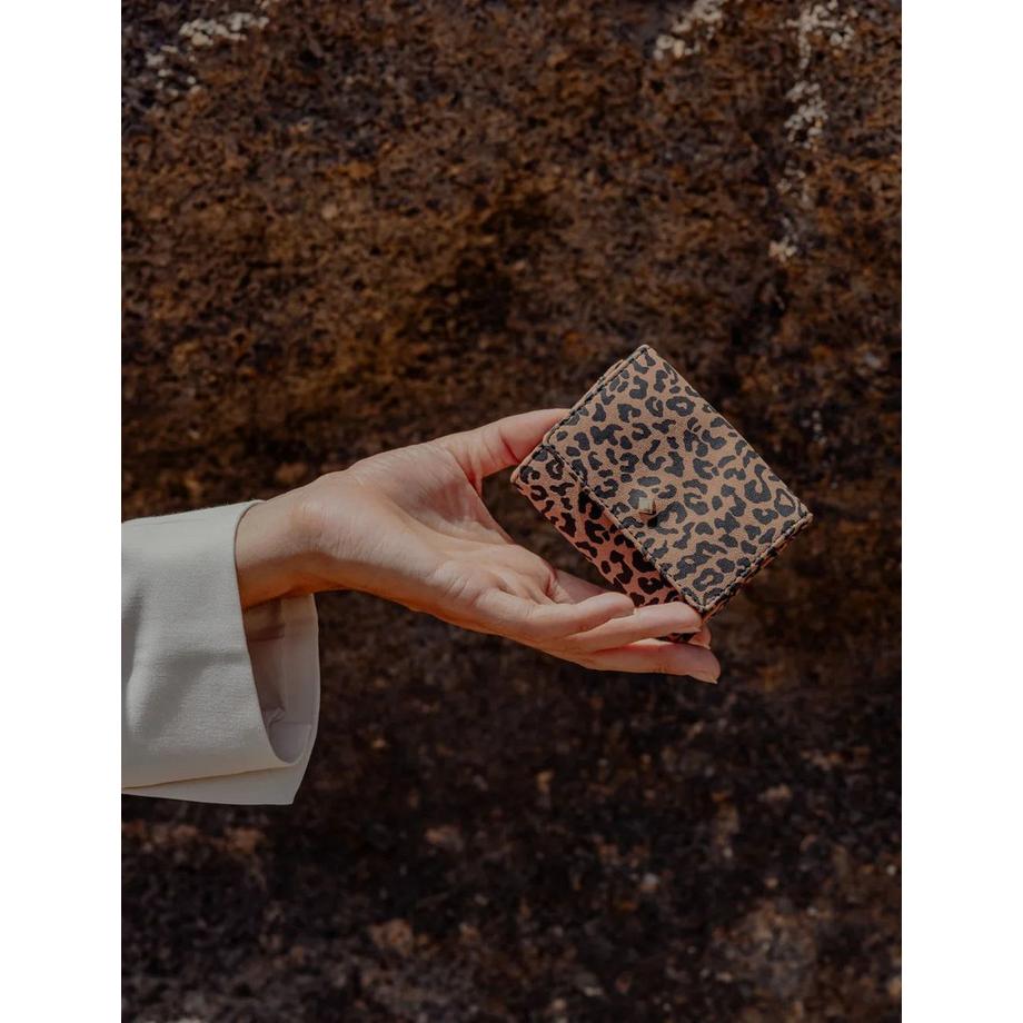 Maradji Denise Portefeuille Imprimé Léopard  