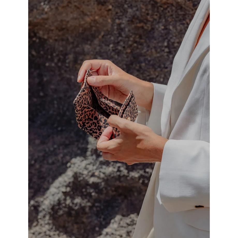 Maradji Denise Portefeuille Imprimé Léopard  
