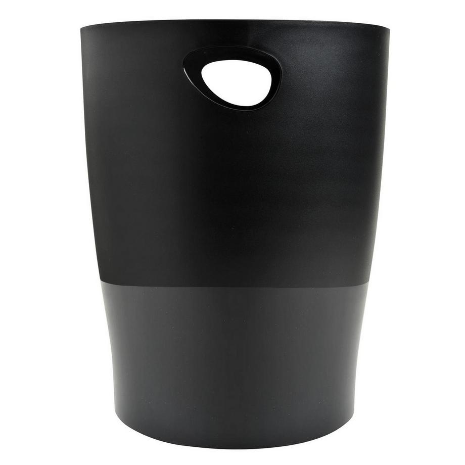 Exacompta Papierkorb Ecobin, 15 Liter, ECOBlack - x 8  
