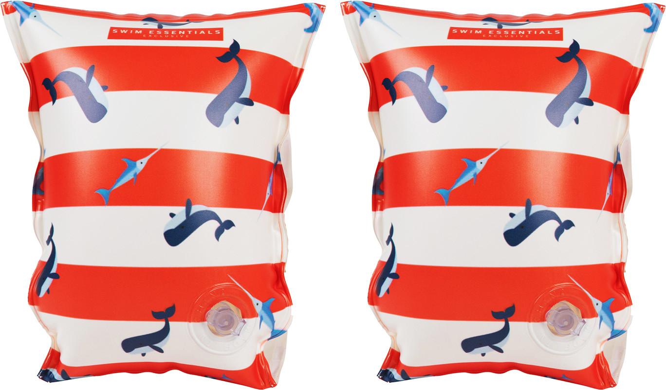 Swim Essentials  Schwimmflügel 26 Jahre Red White Whale 