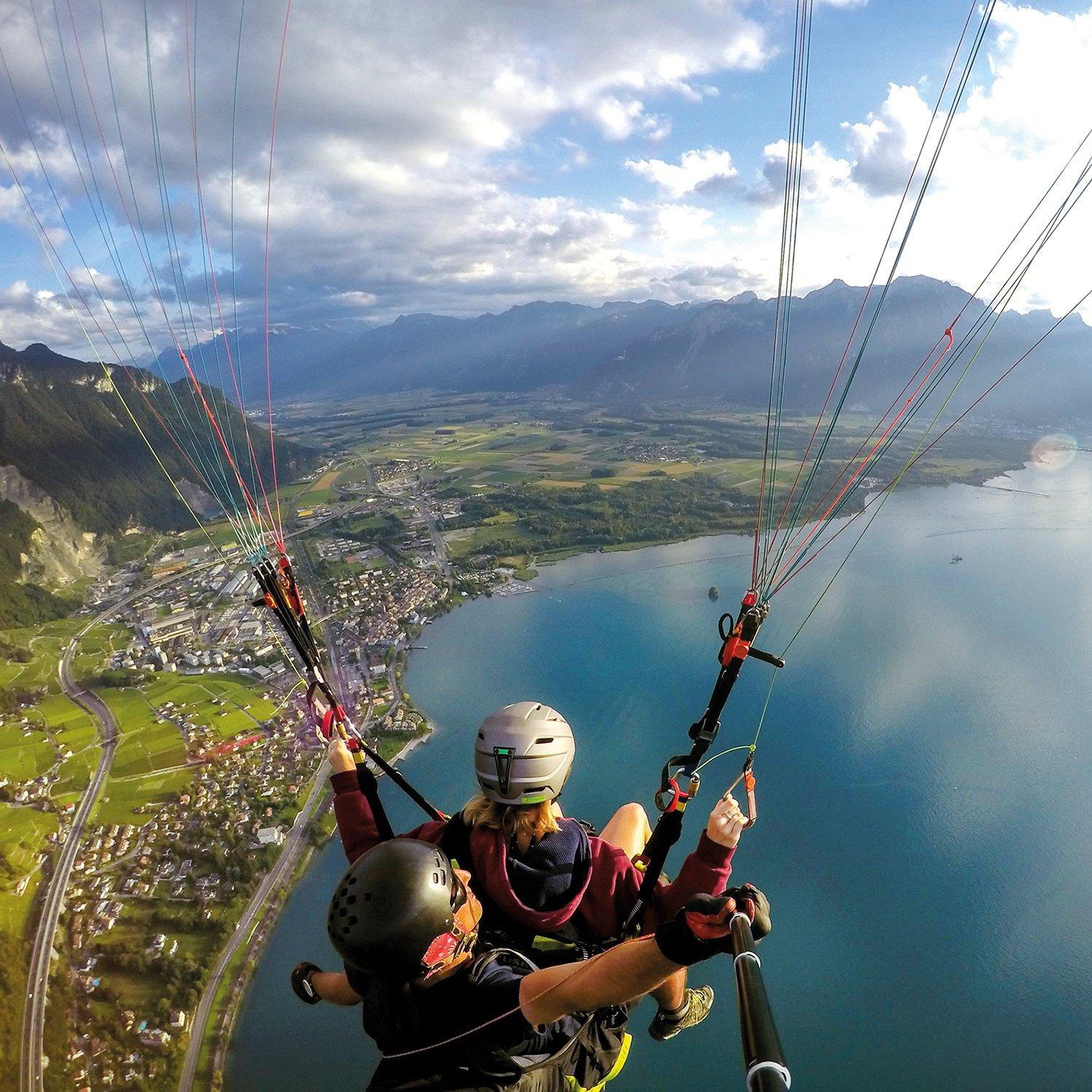 Image of 1 Paragliding-flug Mit Hd-video Und 360°-fotos - Geschenkbox Unisex