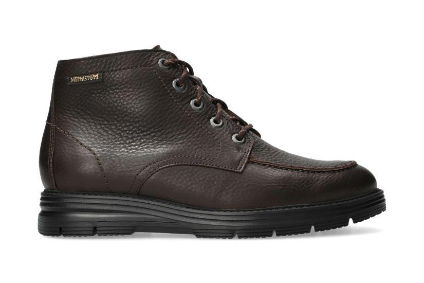 Image of Cyrius - Leder Stiefelette Unisex Braun 42
