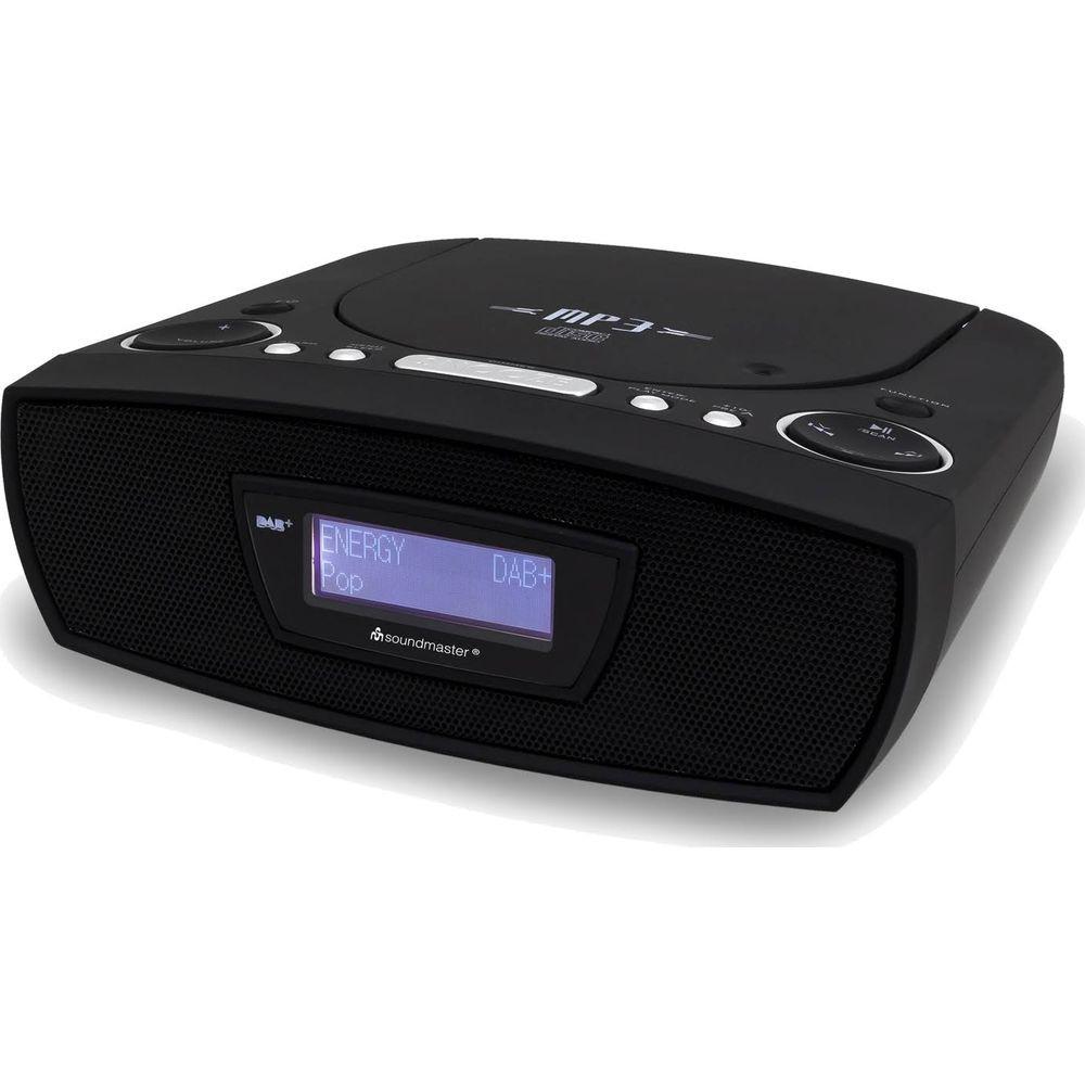 soundmaster  DAB+ Radio URD480 Schwarz 