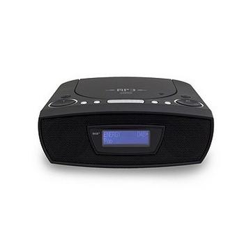 Soundmaster URD480SW Radio portable Horloge Analogique et numérique Noir