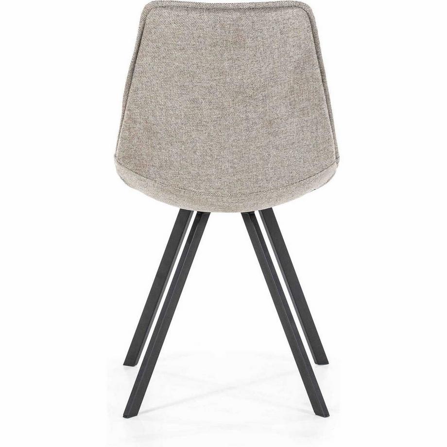 mutoni Chaise de salle à manger Boy taupe  