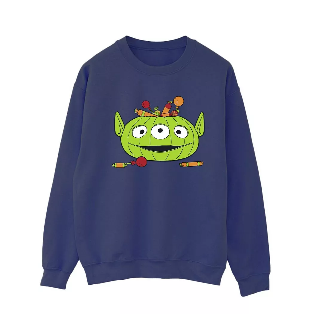 Toy Story - Alien Pumpkin Basket Sweatshirt Halloween, für Herren, Marine, Größe 5XL