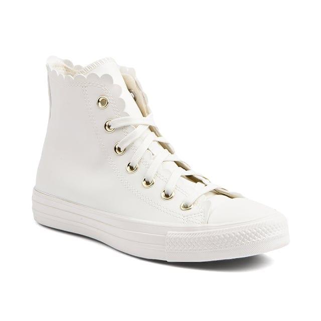 CONVERSE  CHUCK TAYLOR ALL STAR MONO WHITE HI 