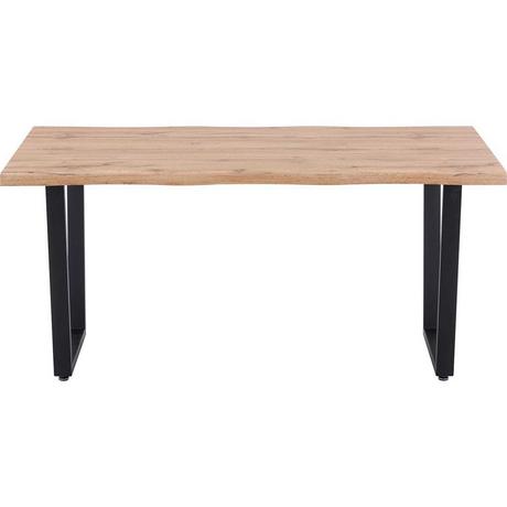 mutoni Tavolo da pranzo decoro rovere selvatico, struttura a slitta 160x90  