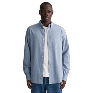 GANT  camicia flannel melange 