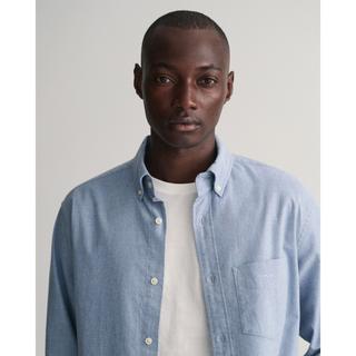 GANT  hemd flannel melange 