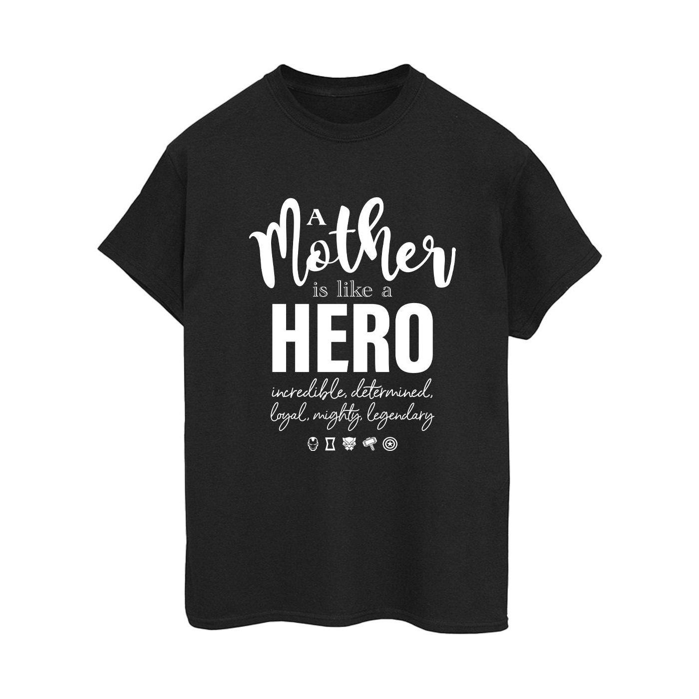 Image of Avengers Mother Hero Tshirt Damen Schwarz L