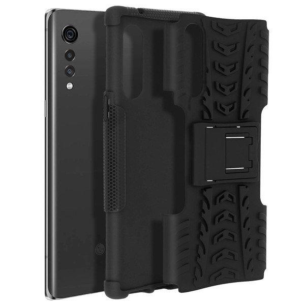 Image of Stoßfeste Hülle LG Velvet Schwarz