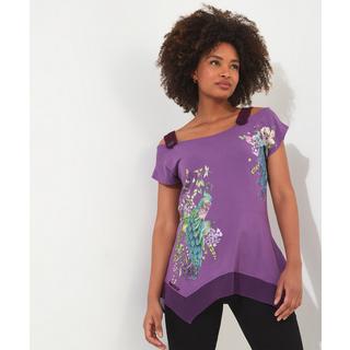 Joe Browns  Pfauen-Grafik-Jersey-Top 