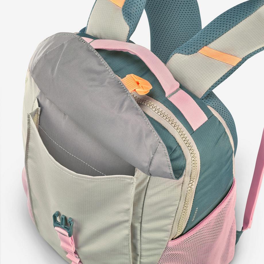 QUECHUA  Kinderrucksack 7–15 Jahre, 15 l, NH900, Grün 