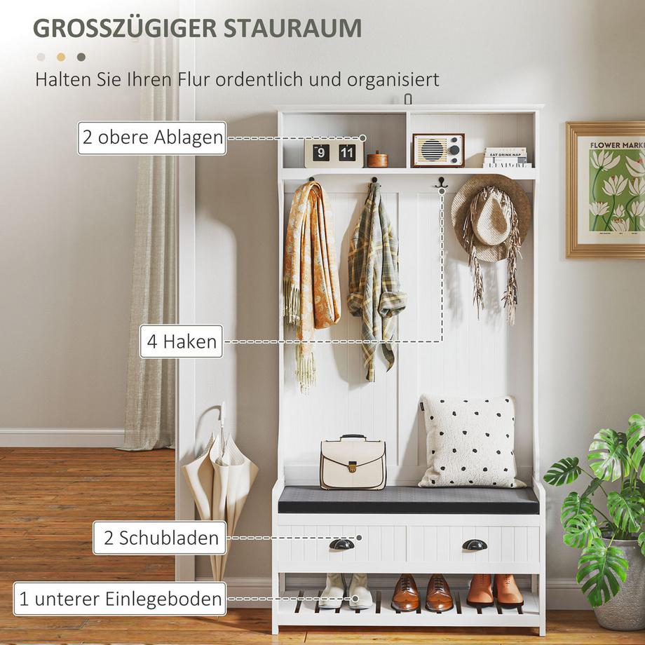 HOMCOM Garderobenständer  