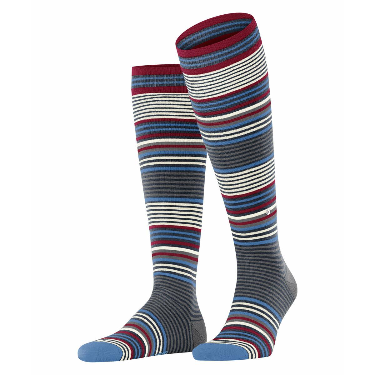 Burlington  hohe socken stripe 