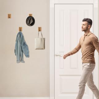 Northix Klappbares Wandgarderoben-Set  