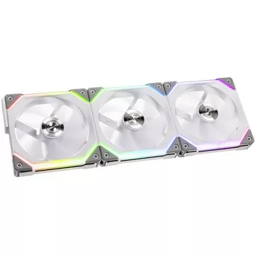 Lian Li Uni Fan SL120 Computergehäuse Ventilator 12 cm Weiß 3 Stück(e)