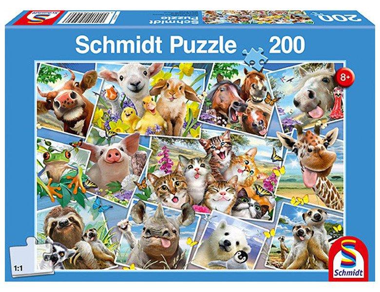 Image of Puzzle Tierische Selfies (200Teile)