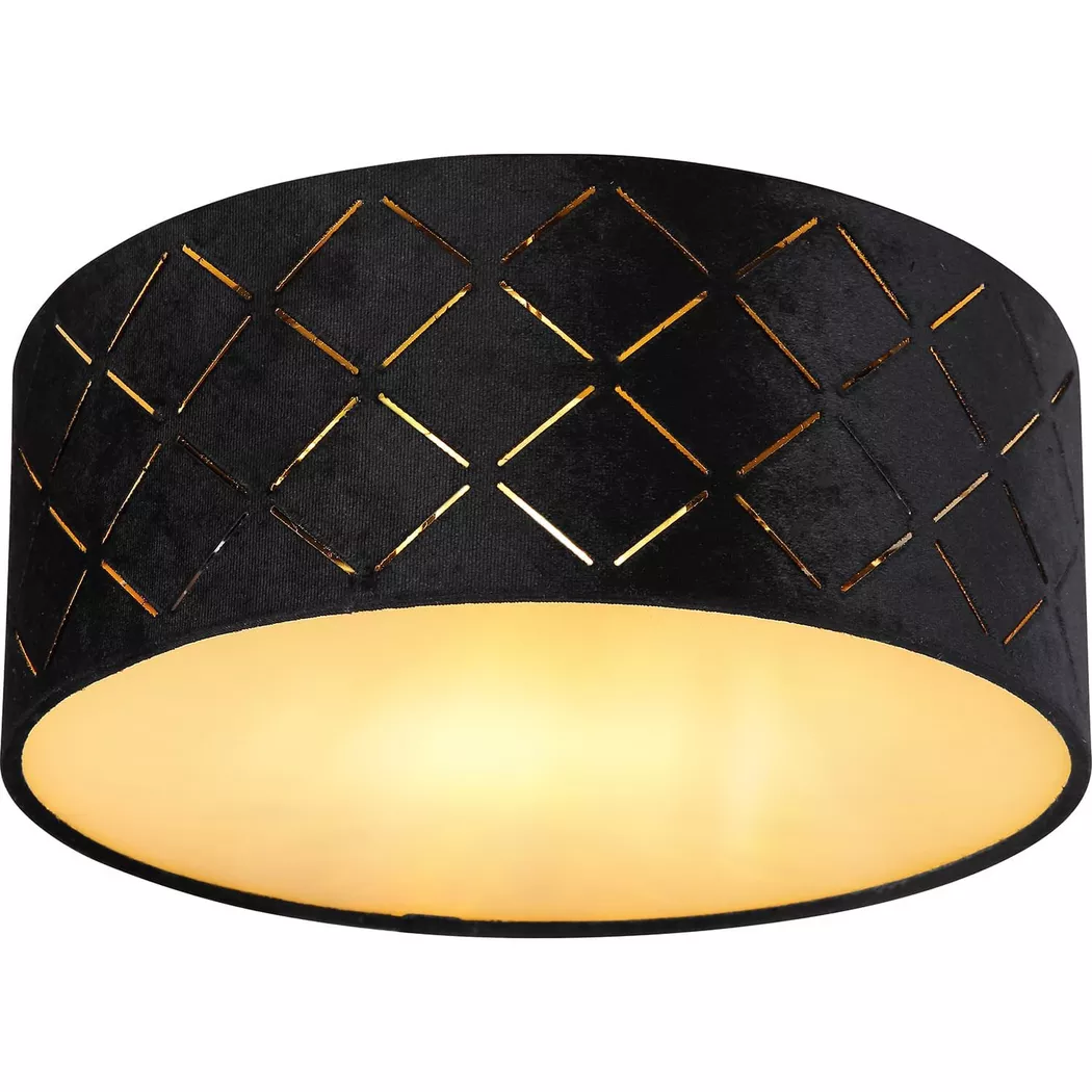 mutoni – Deckenleuchte Sunna Metall 1xE27 LED, One Size, Schwarz
