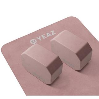 YEAZ  NEXT LEVEL Set aus Yogablöcke und Handtuch - velvet glow 