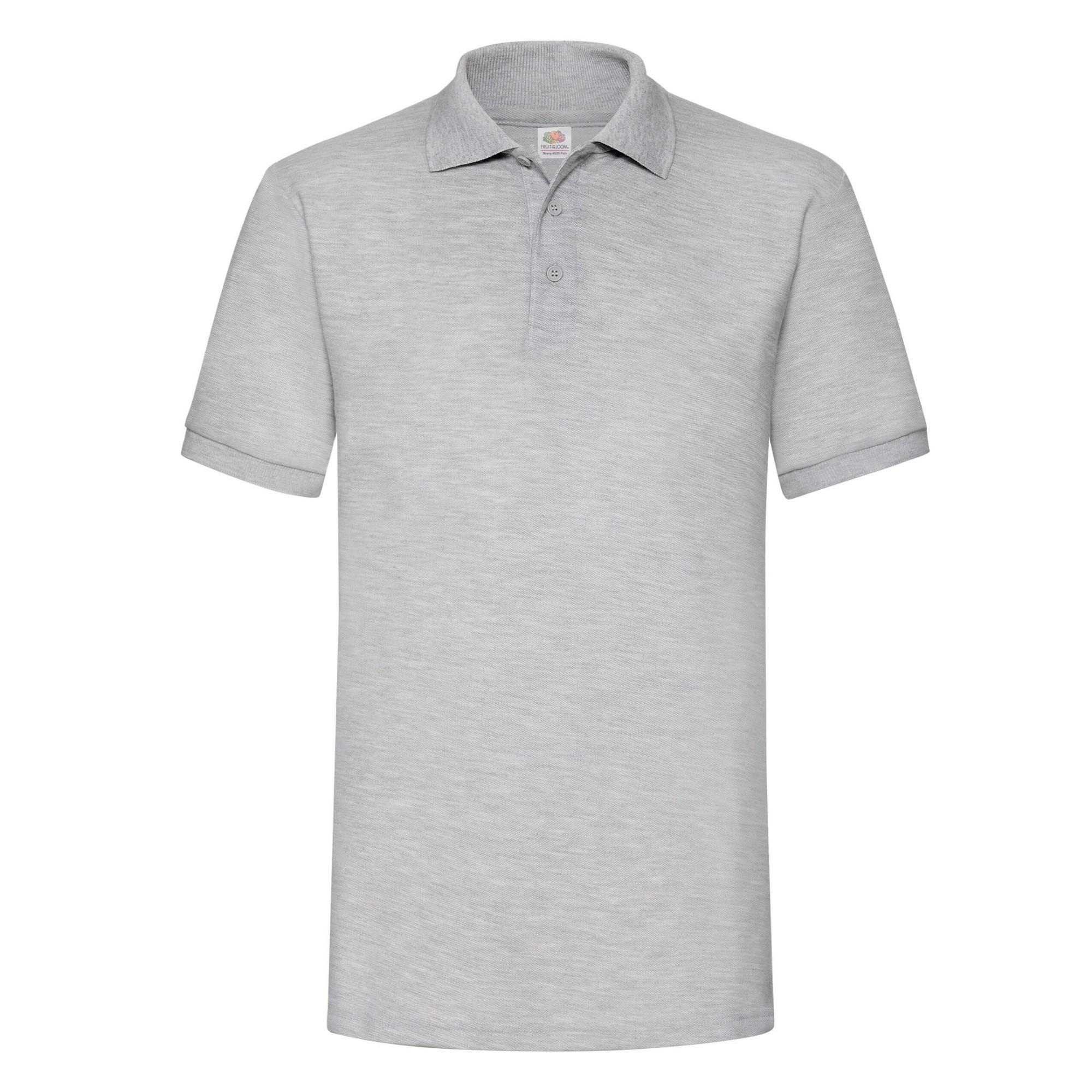 Image of Poloshirt Herren Grau L