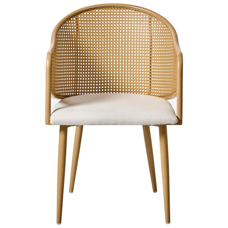 Beliani Set di 2 sedie da pranzo en Ferro  WEIMAR  