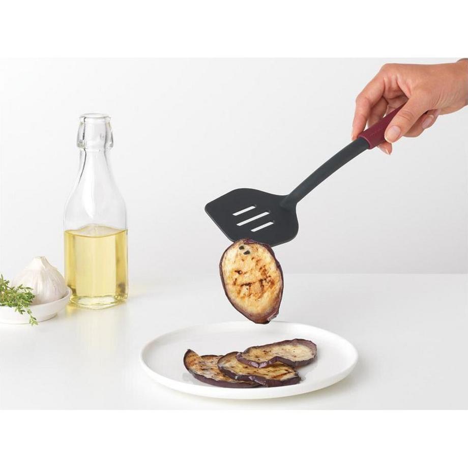 brabantia  Pfannenwender mit Gabel Tasty Aubergine Red 12 27 81 