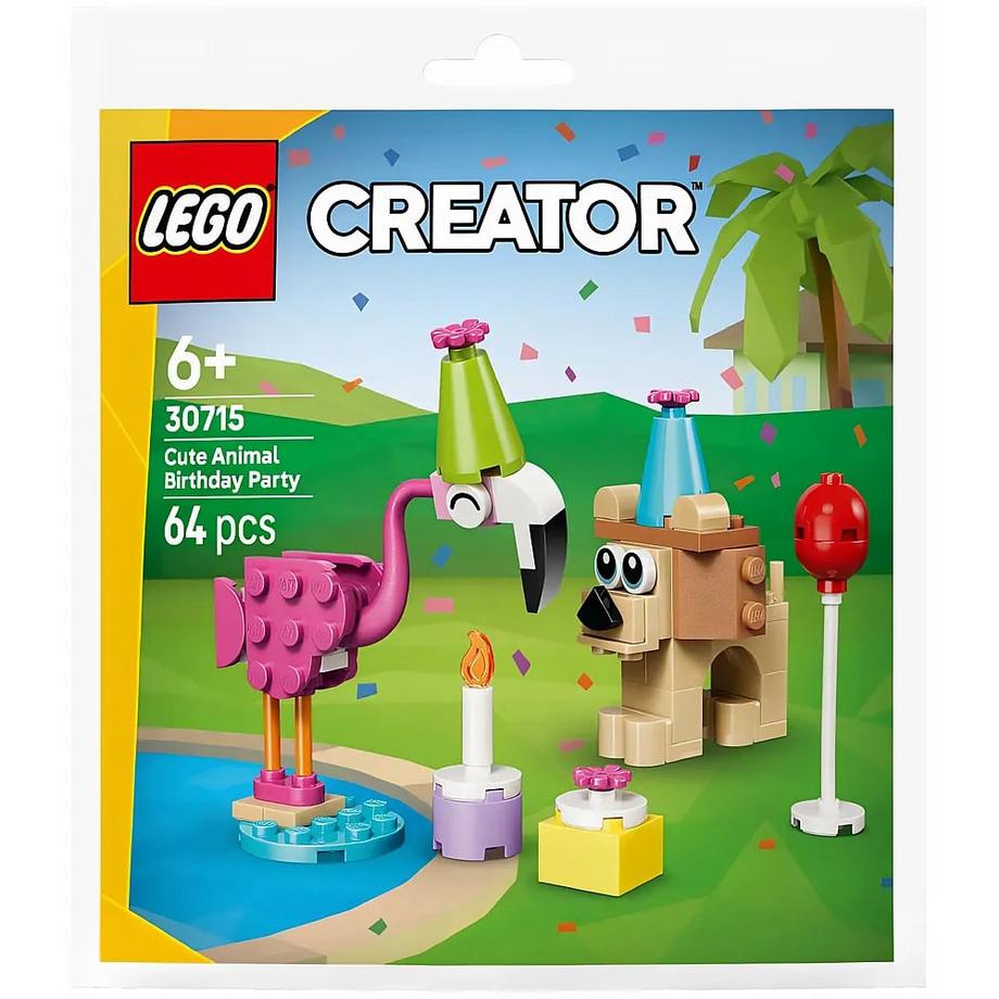 LEGO®  Kit d'anniversaire d'animaux mignon 