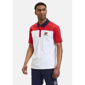 Polo Lianshan Blocked Polo Shirt