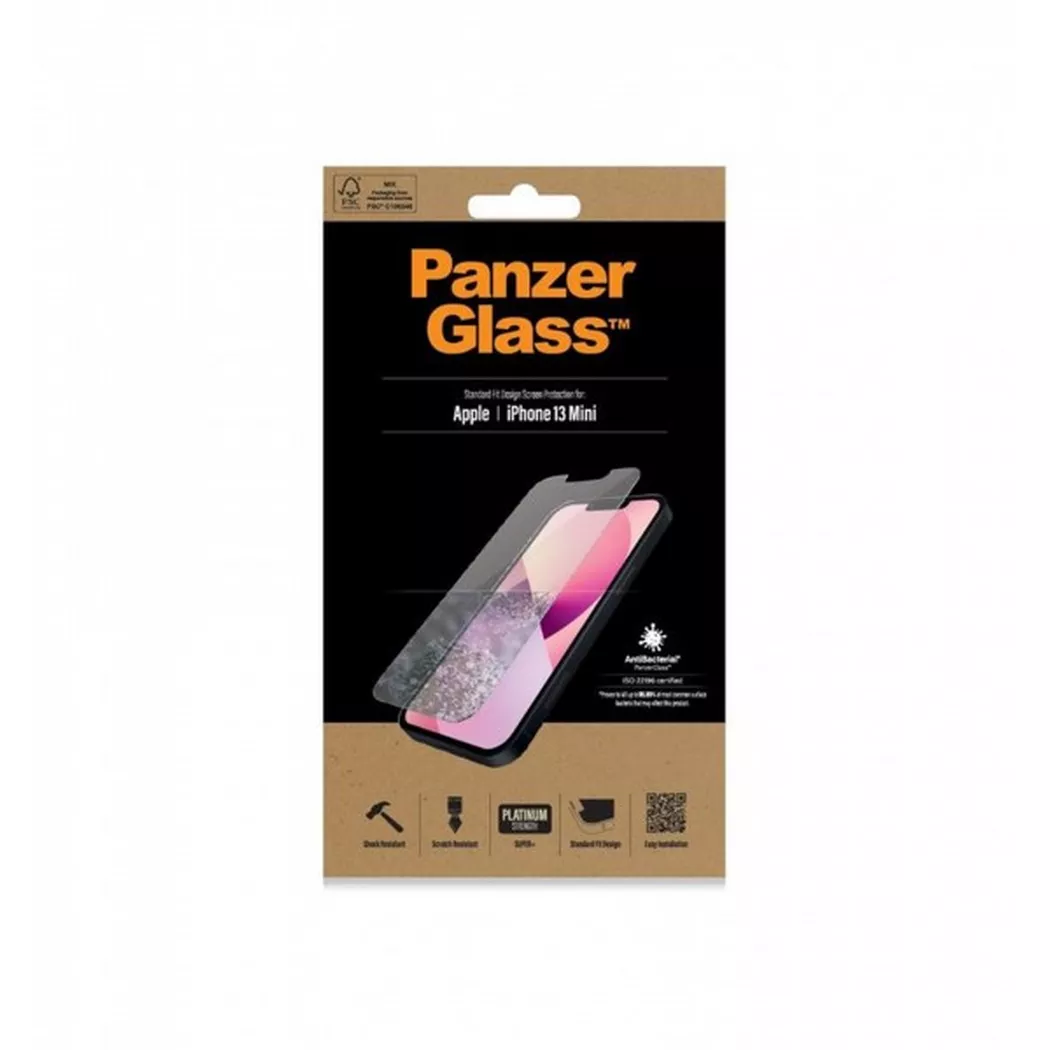 PanzerGlass ® Screen Protector iPhone 13 Mini | Standard Fit Protection d'écran transparent Apple 1 pièce(s)